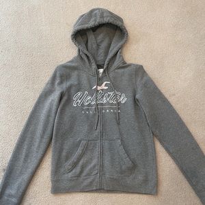 Hollister Full-zip Logo Hoodie